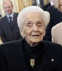 Rita Levi-Montalcini - Portrait photograph
